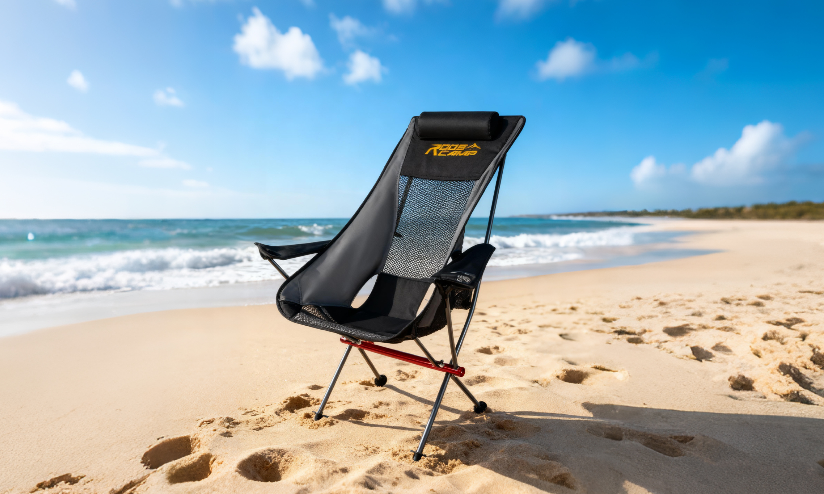 RoosCamp Portable High-Back Armchair: Comfort Without Compromise