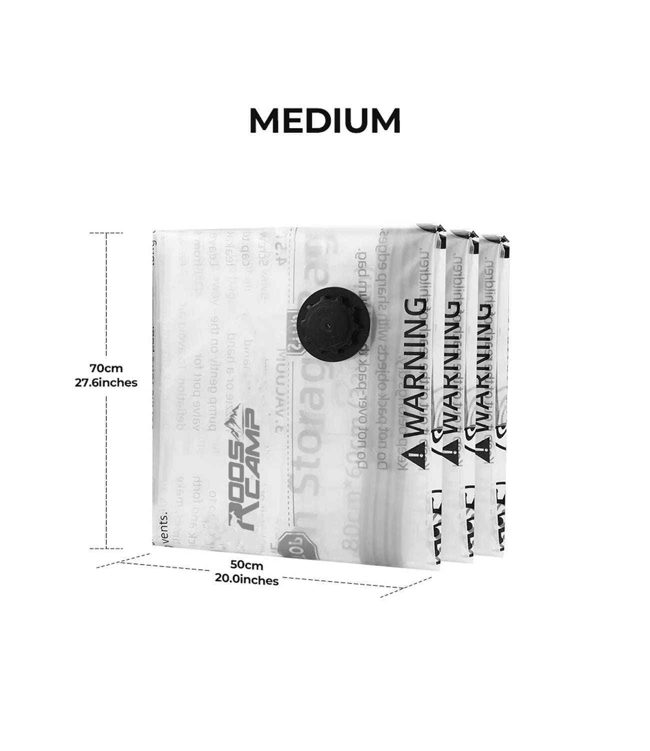 Vacuum Storage Bags RoosCamp Gear