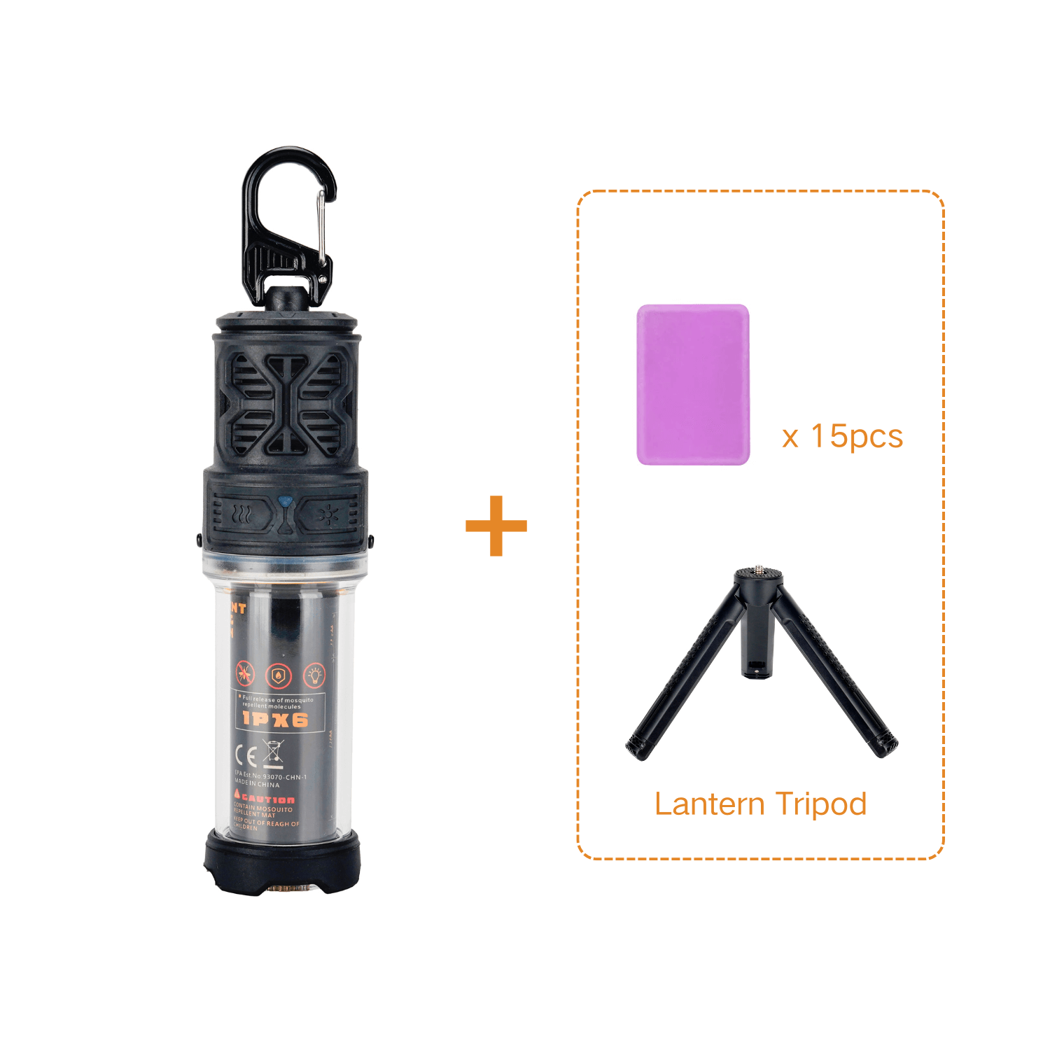 RoosCamp RoosRepel- 3 in 1 Mosquito Repellent with Lantern RoosCamp Gear