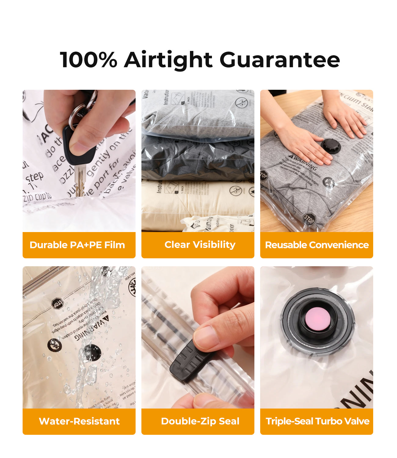 Vacuum Storage Bags RoosCamp Gear