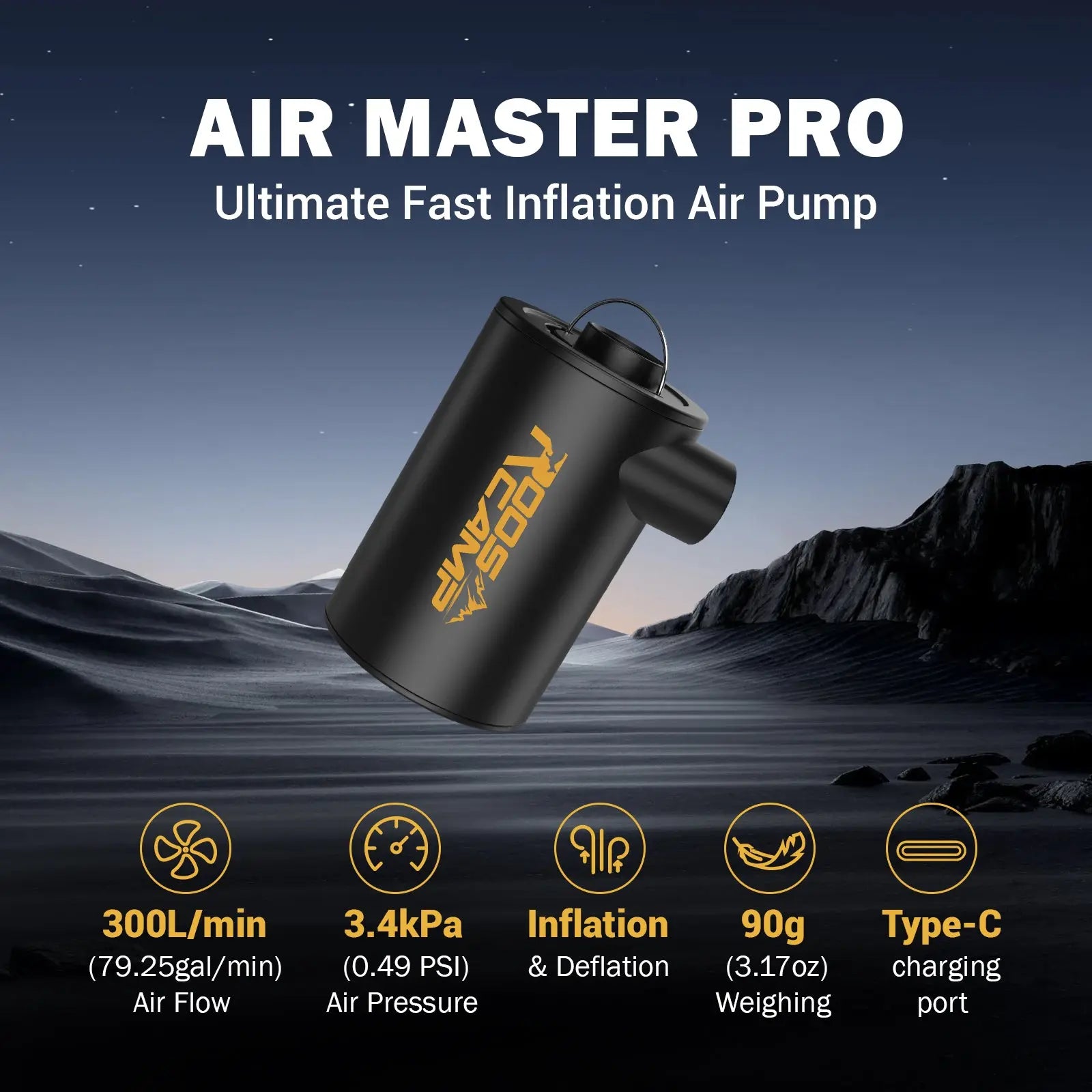 RoosCamp AIR MASTER PRO RoosCamp Gear