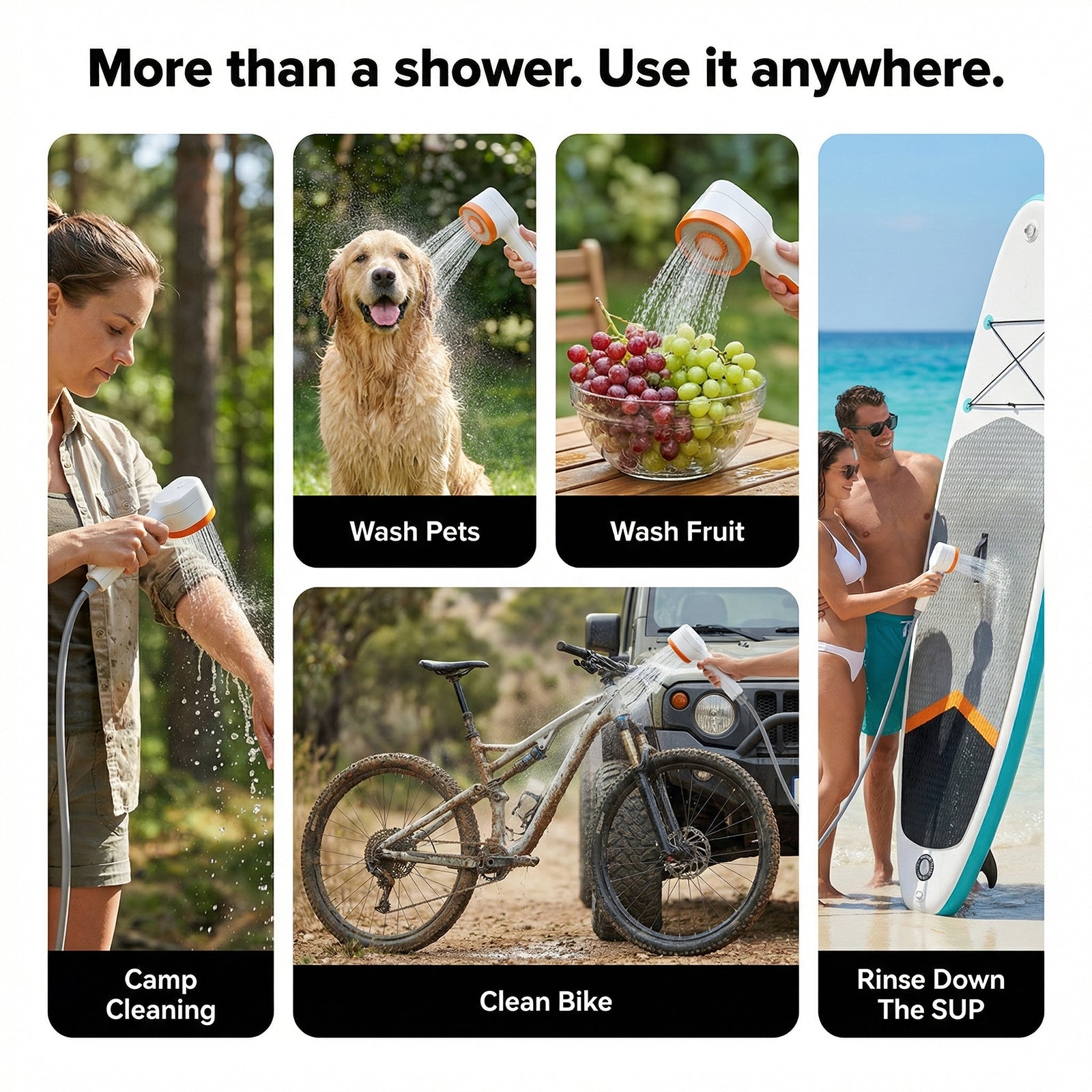 Roos Shower RoosCamp Gear