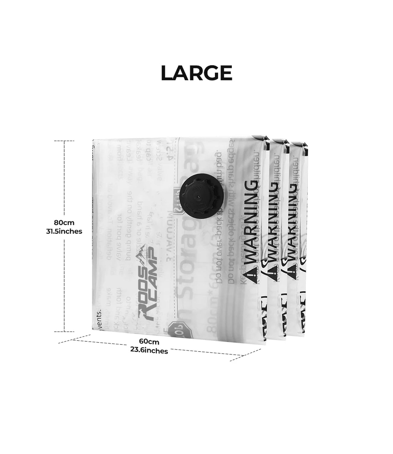 Vacuum Storage Bags RoosCamp Gear