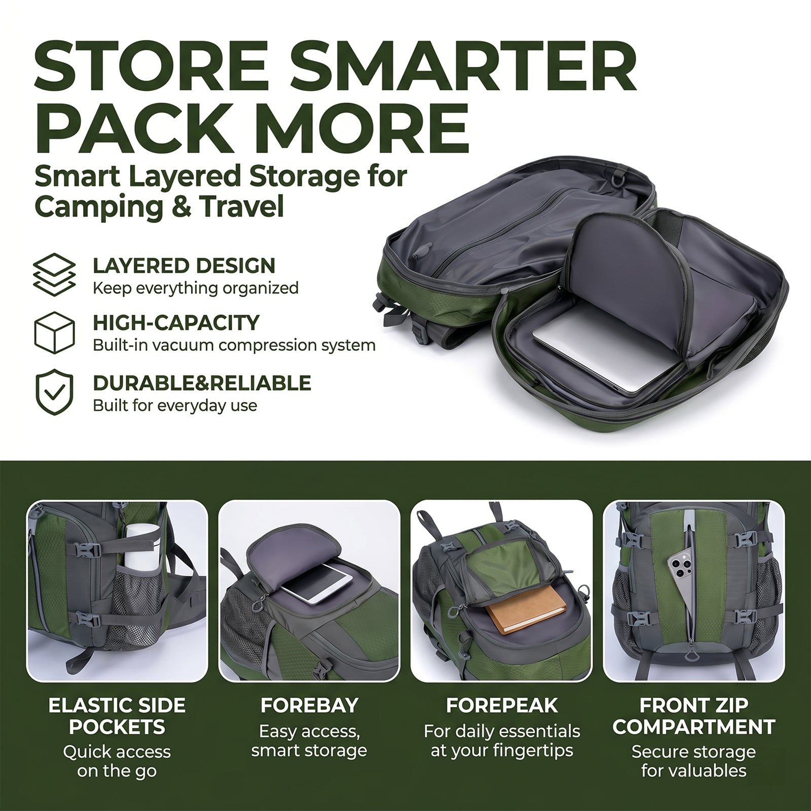 Roos Camp Outdoor Backpack RoosCamp Gear