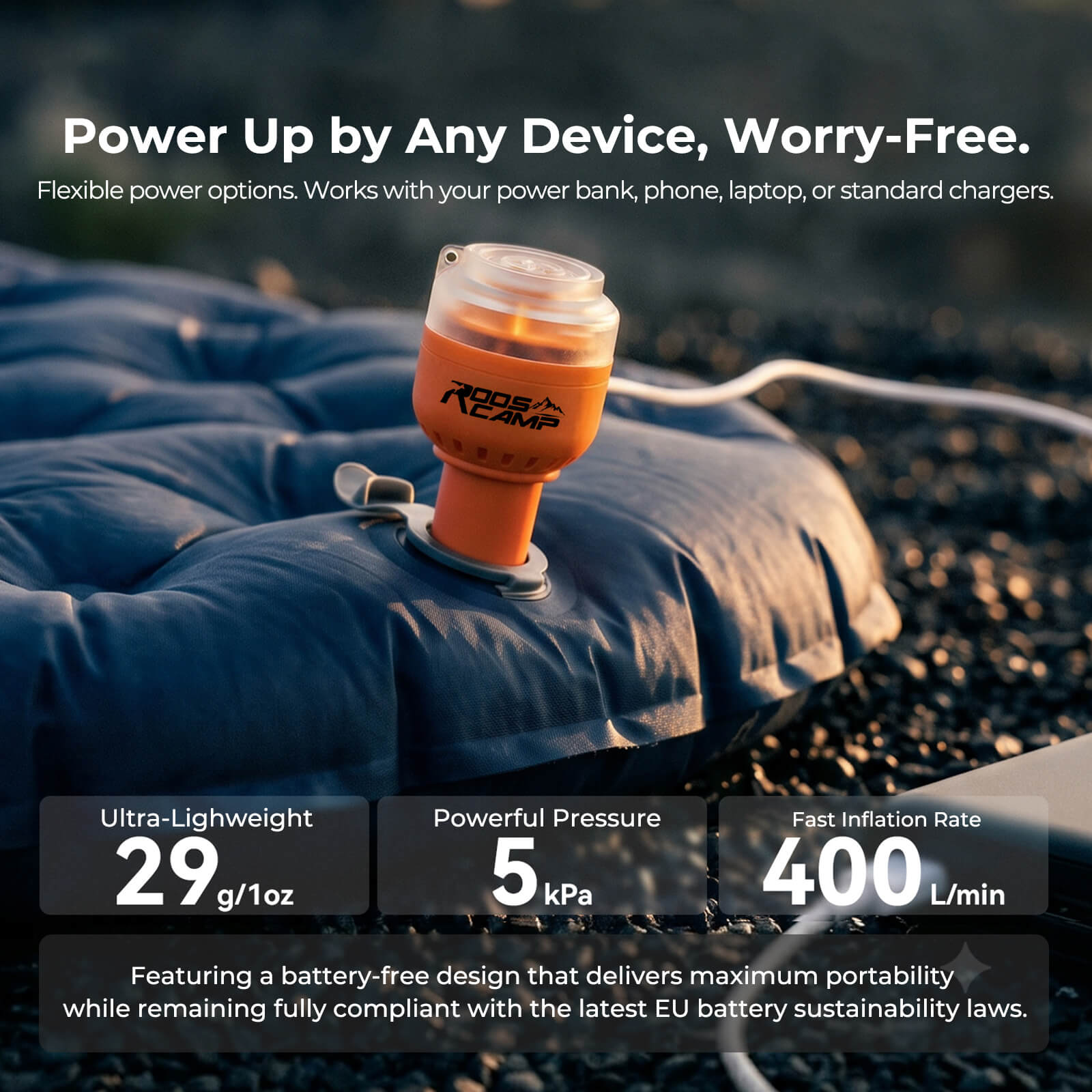 portable-usb-mattress-pump-inflating-camping-sleeping-pad